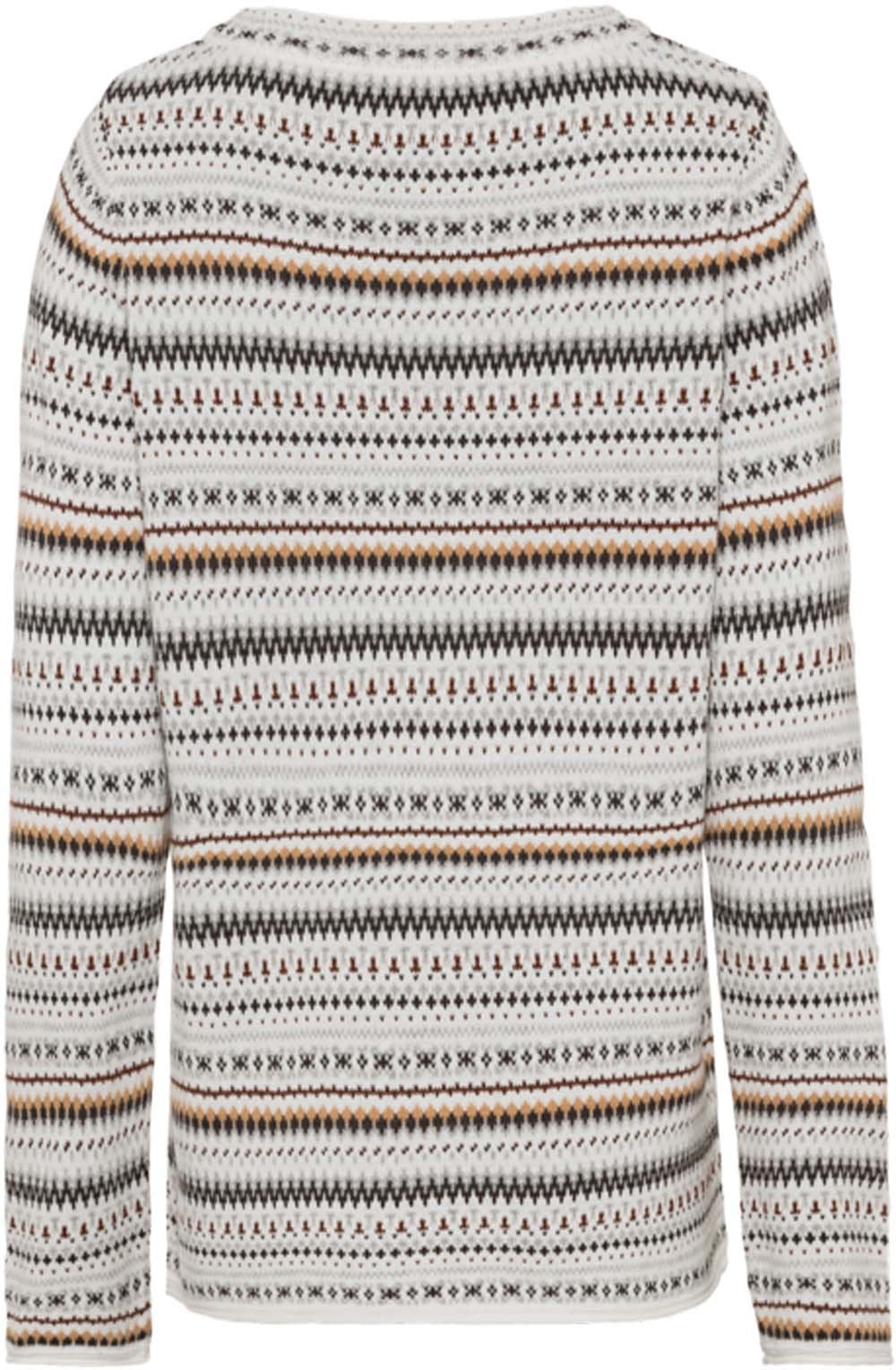 Pebble Knit Fairisle Pattern Jumper