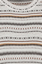 Pebble Knit Fairisle Pattern Jumper