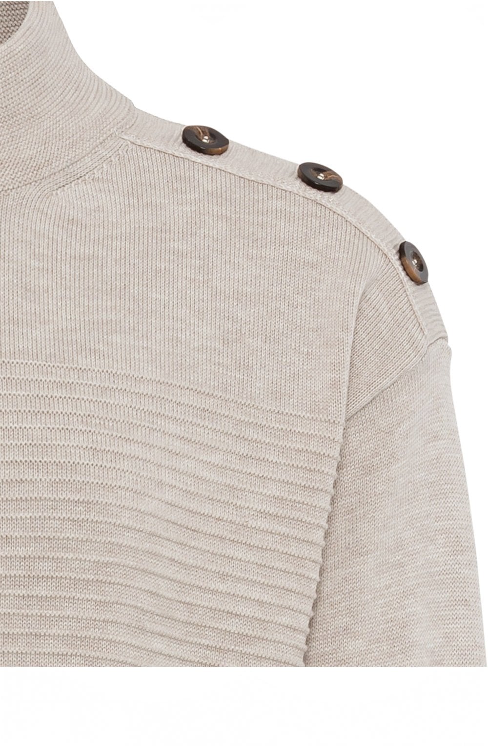 Pebble Ribbed Panel Jumper