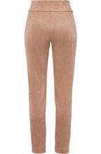 Pia Caramel Suede Effect Leggings