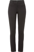 Pia Dark Grey Slim Fit Jersey Trousers