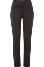 Pia Dark Grey Slim Fit Jersey Trousers