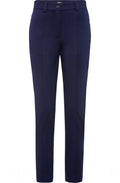 Pia Ink Blue Slim Fit Jersey Trousers