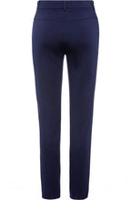 Pia Ink Blue Slim Fit Jersey Trousers