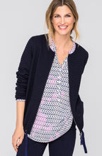 Pink & Blue Patterned Top