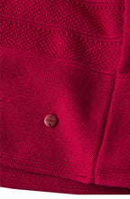 Pink Contrasting Knit Sweater