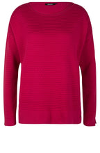 Pink Embossed Sweater