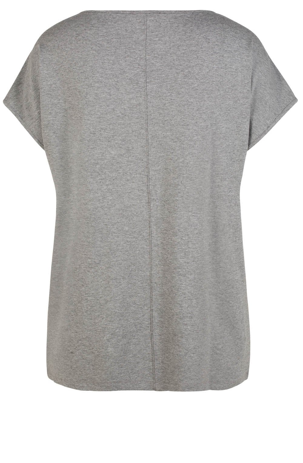 Pink & Grey Striped T Shirt