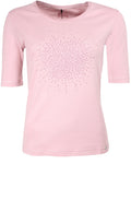 Pink Rhinestone Design Top