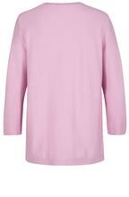 Pink V Neck Sweater