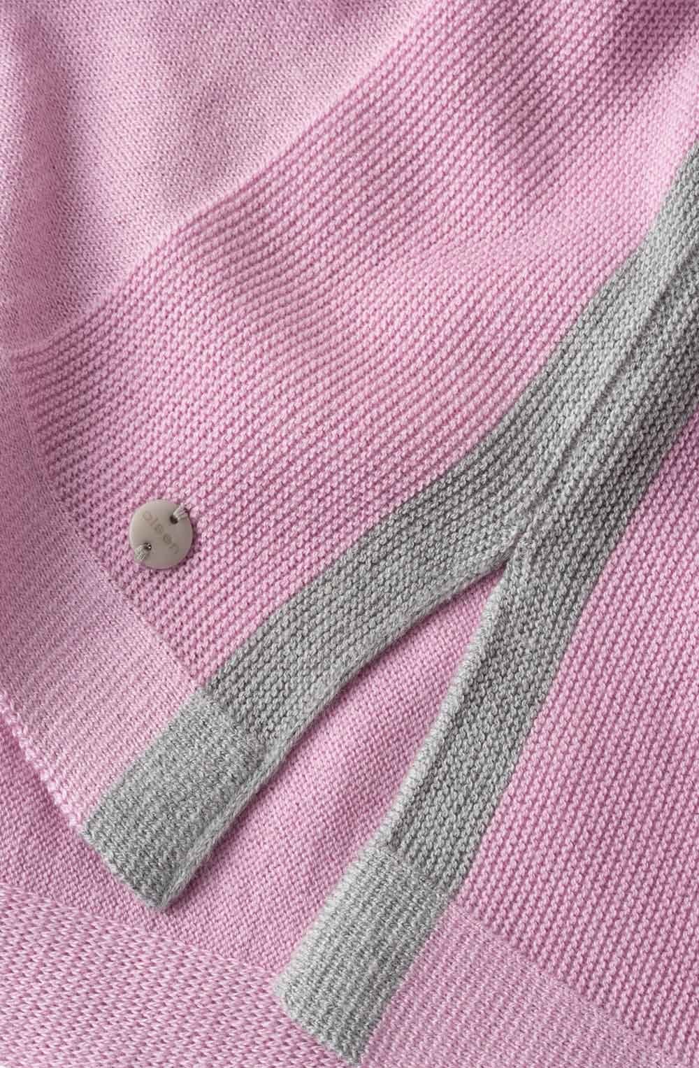 Pink V Neck Sweater