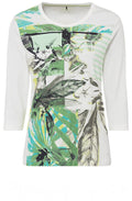 Pistachio Leaf Design T Shirt