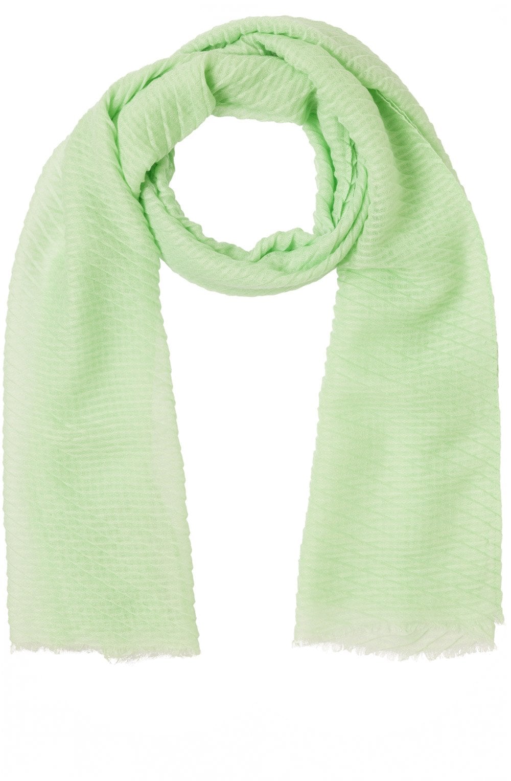 Pistachio Ribbed Scarf