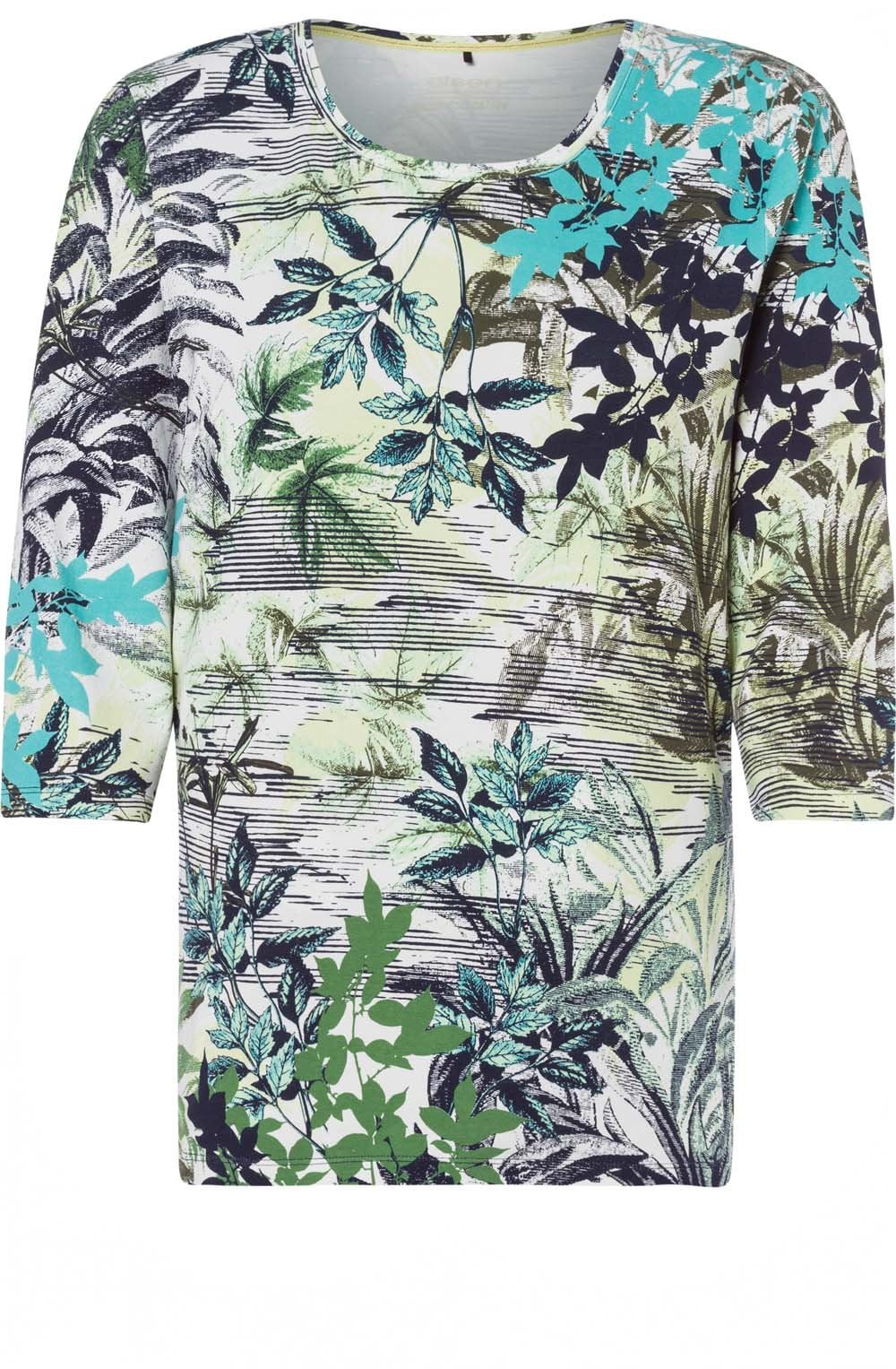 Pistachio Tropical Design Top