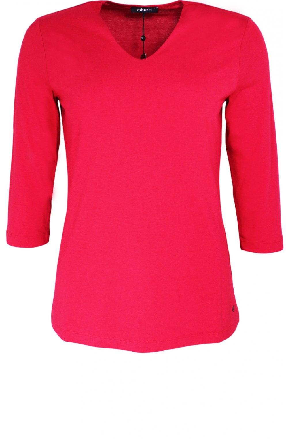 Poppy Red Jersey Top