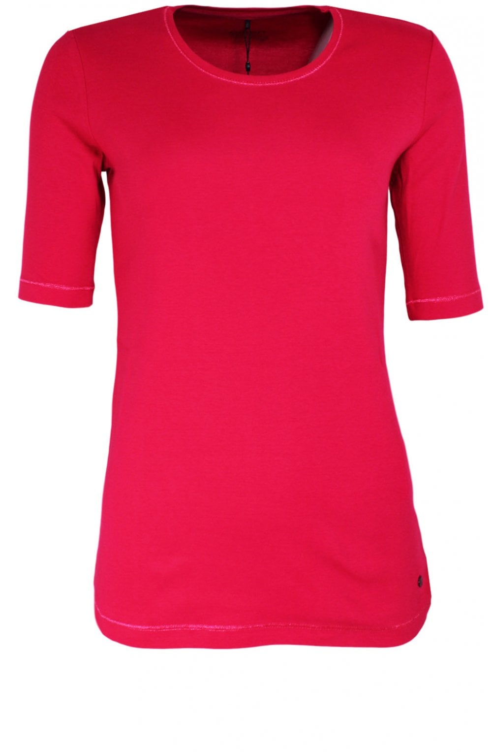 Poppy Red Jersey Top