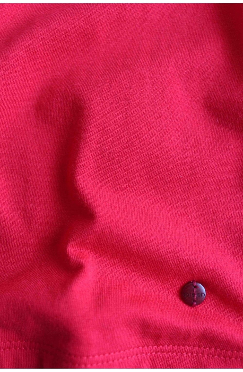 Poppy Red Jersey Top