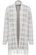 Porcelain Super Soft Tasselled Cardigan