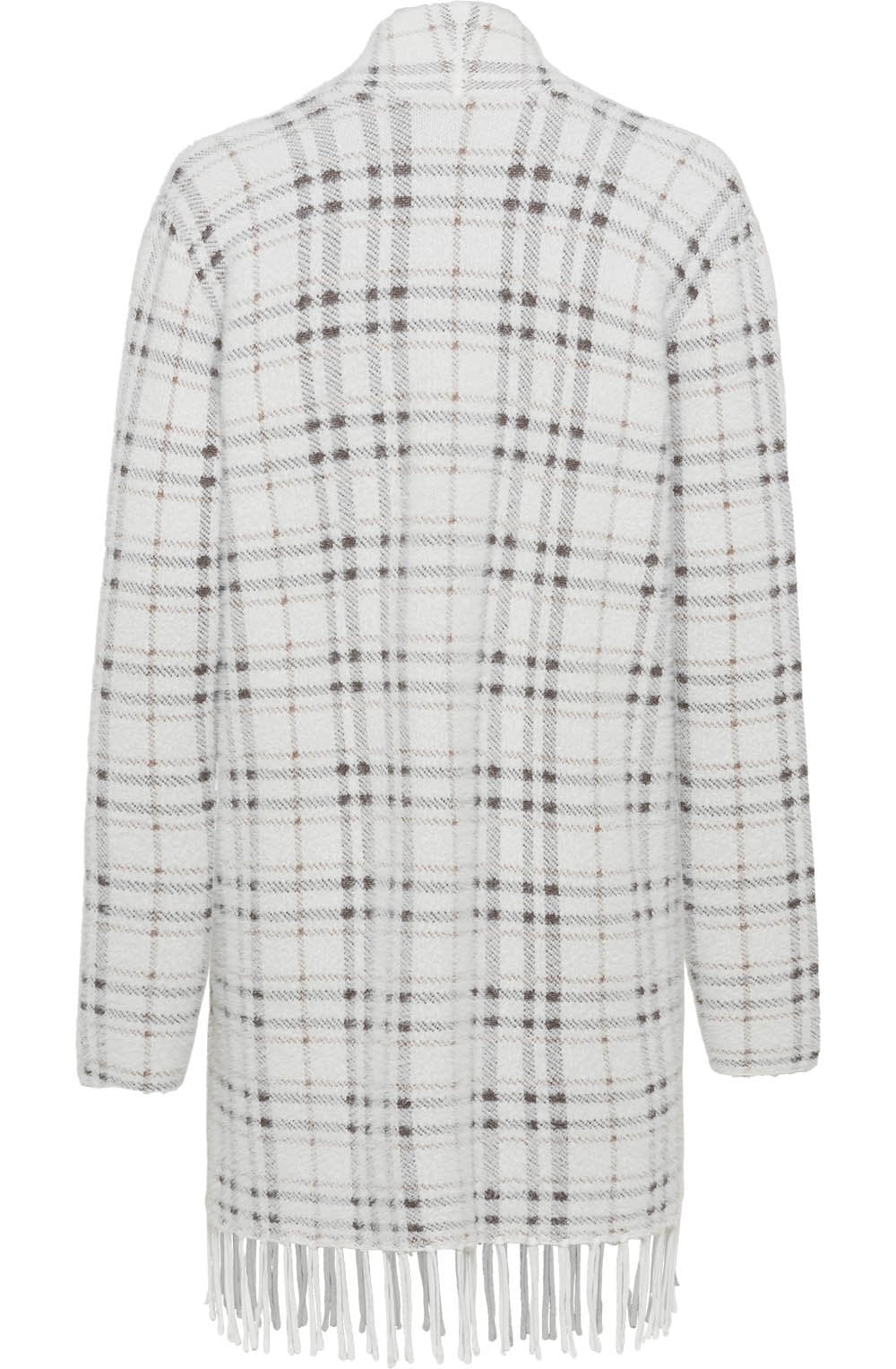Porcelain Super Soft Tasselled Cardigan