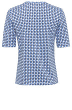 Power Navy Bold Print T Shirt