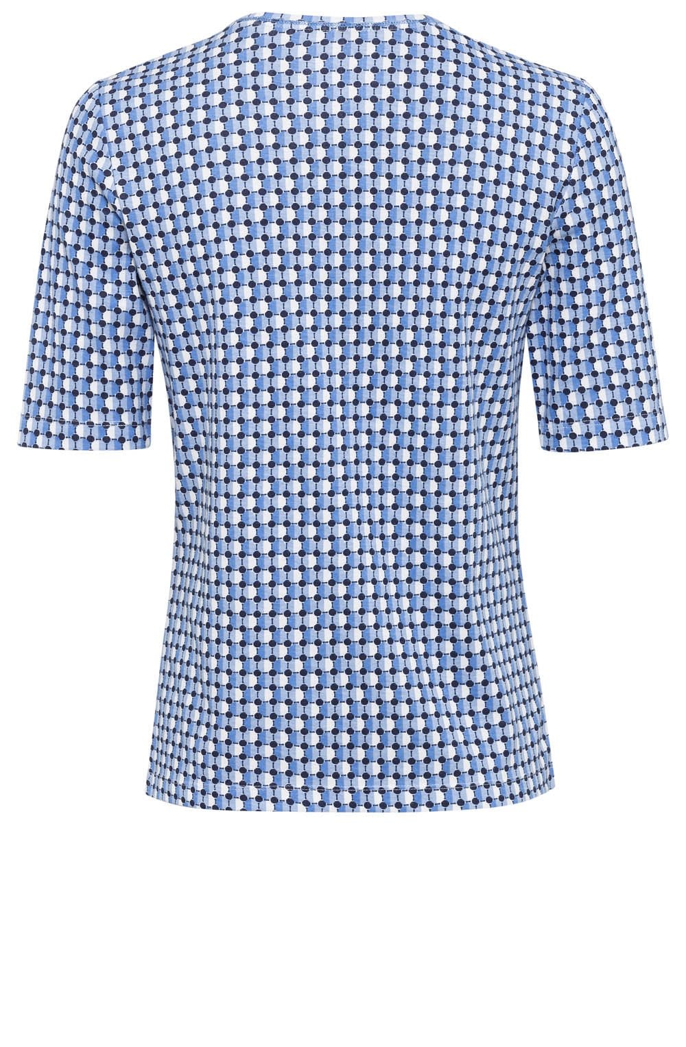 Power Navy Bold Print T Shirt