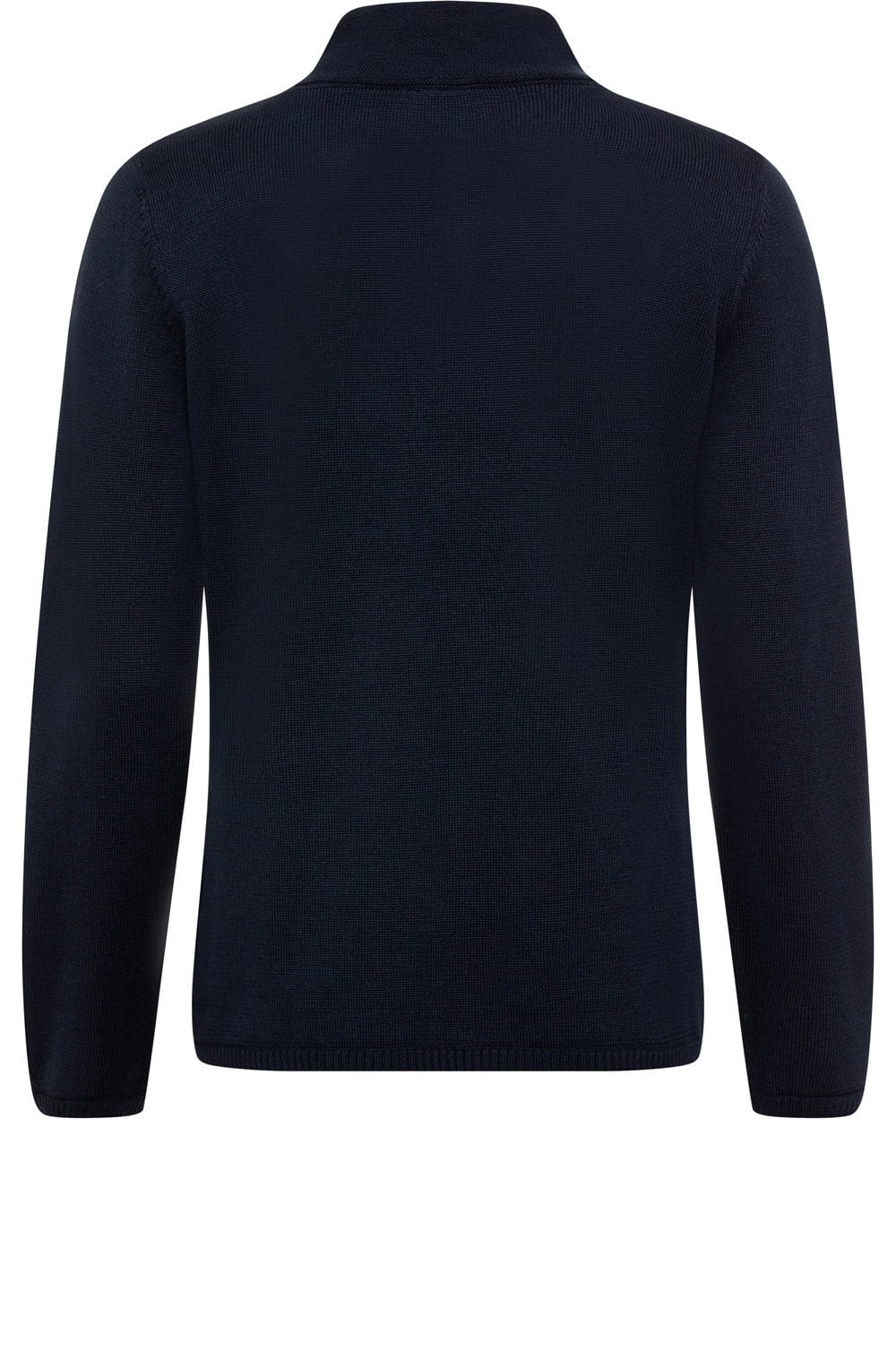 Power Navy Diagonal Ribbed Cardigan