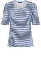 Power Navy Graphic Print Edda T Shirt