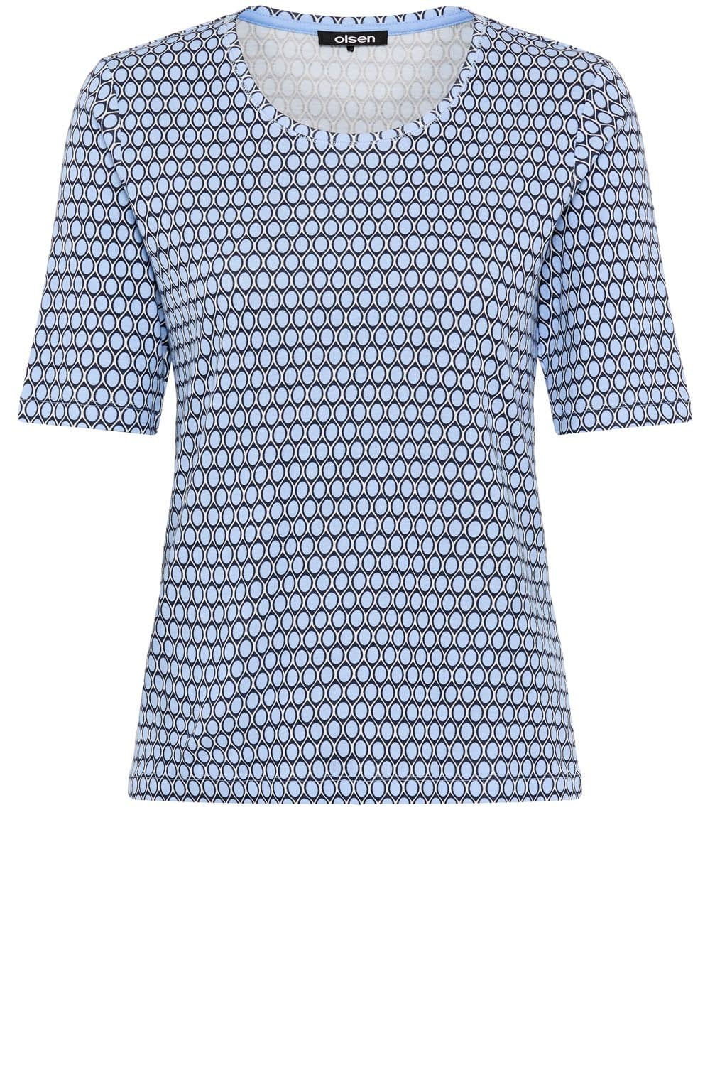 Power Navy Graphic Print Edda T Shirt