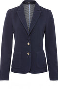 Power Navy Jersey Blazer