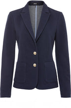 Power Navy Jersey Blazer