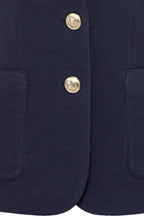 Power Navy Jersey Blazer