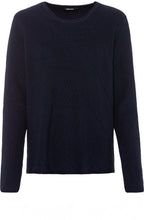 Power Navy Patterned Knit Jumper