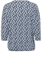 Power Navy Relaxed Clara Top