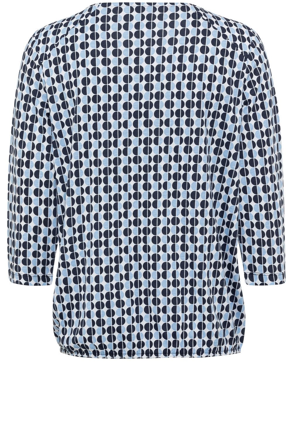 Power Navy Relaxed Clara Top