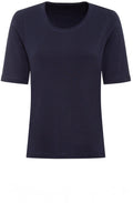 Power Navy Round Neck Edda T Shirt