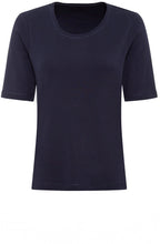 Power Navy Round Neck Edda T Shirt