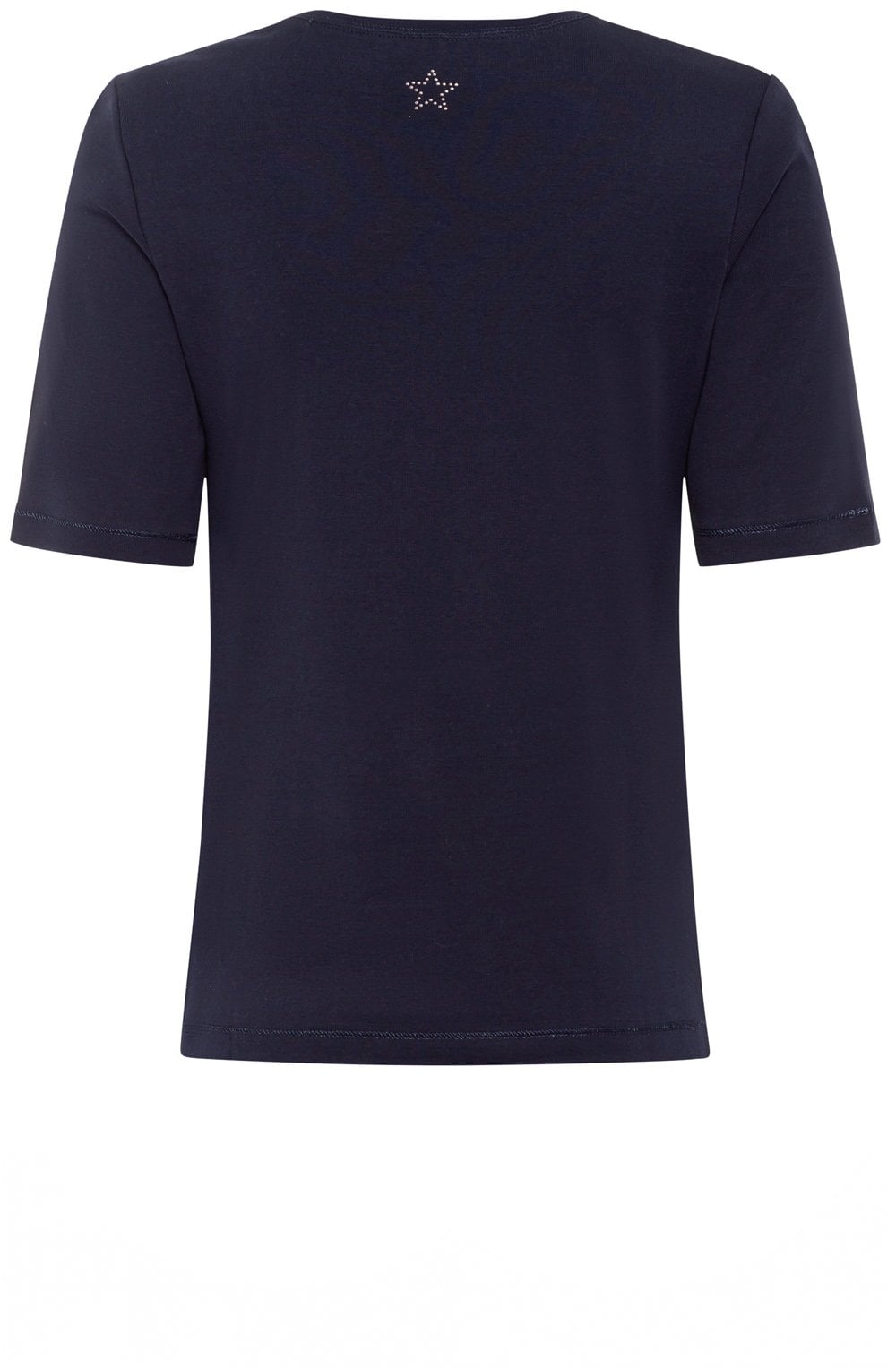 Power Navy Round Neck Edda T Shirt