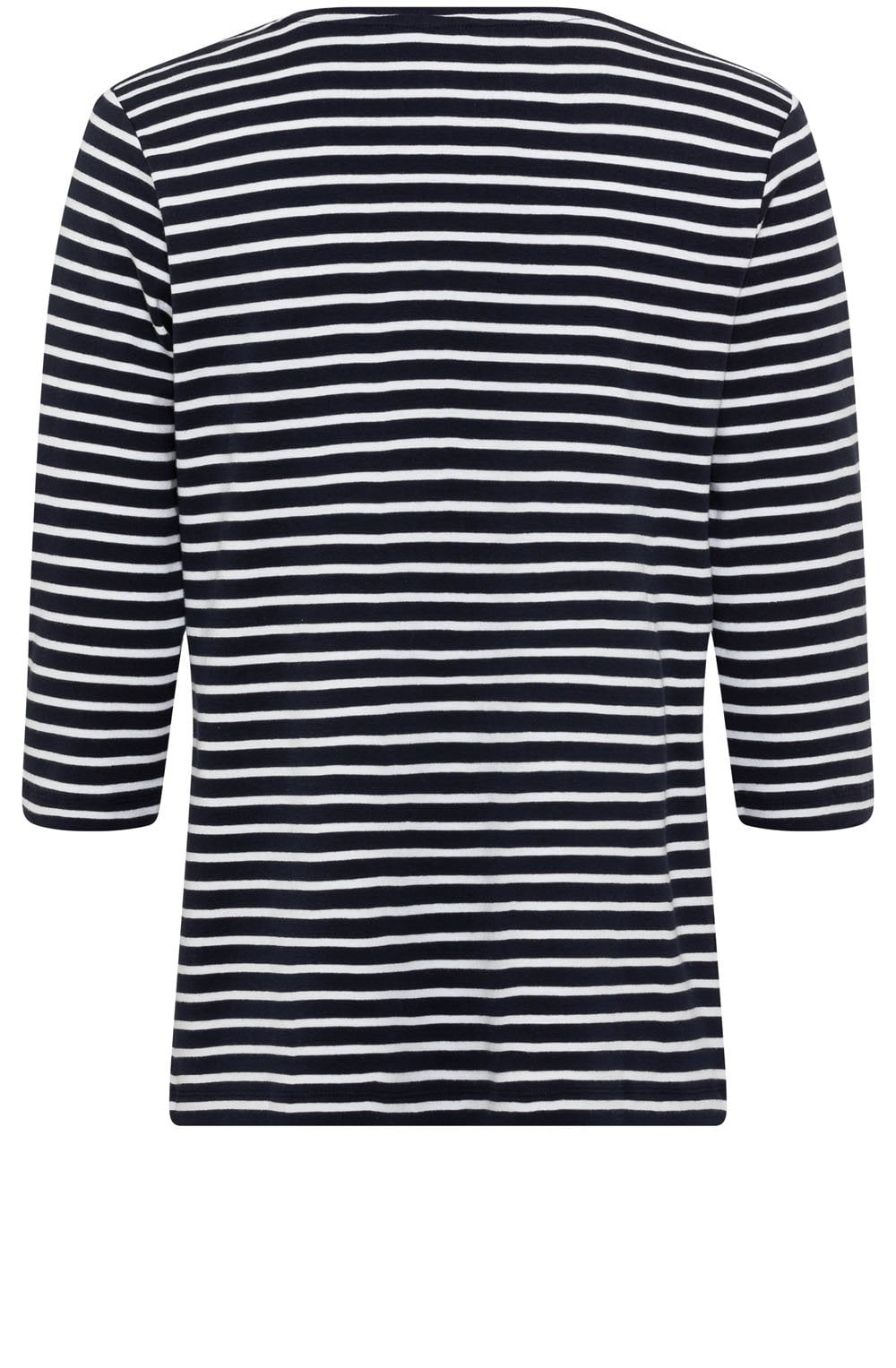 Power Navy Striped Hannah Top