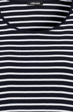 Power Navy Striped Hannah Top