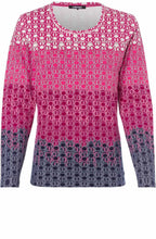 Raspberry Patterned Top