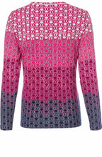 Raspberry Patterned Top