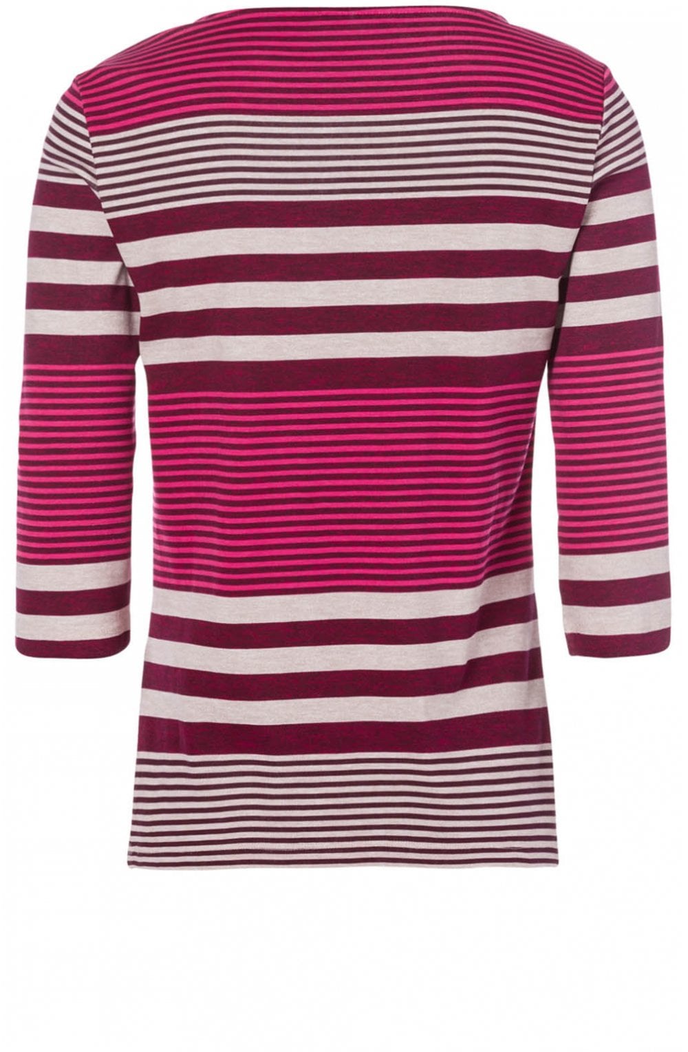 Raspberry Striped Top
