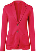Red Jersey Tailored Jacket