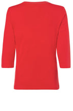 Red Jersey Top