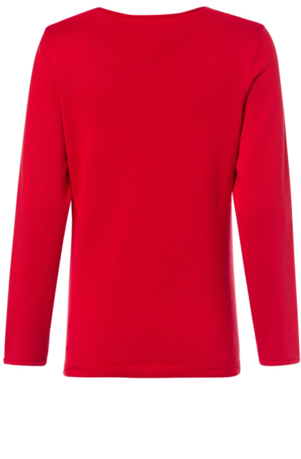 Red Knit Jumper