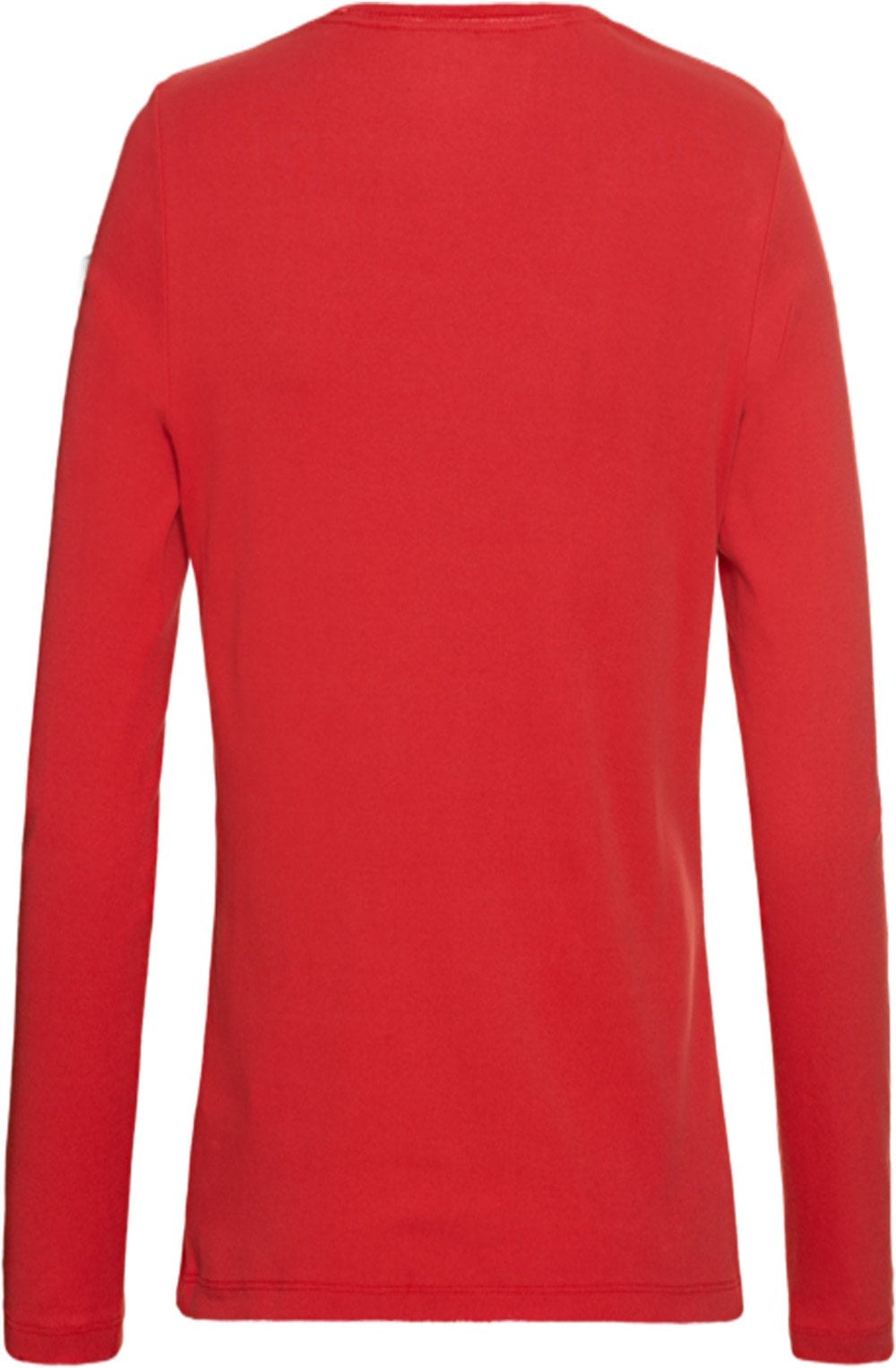 Red Maple Dog Print Top
