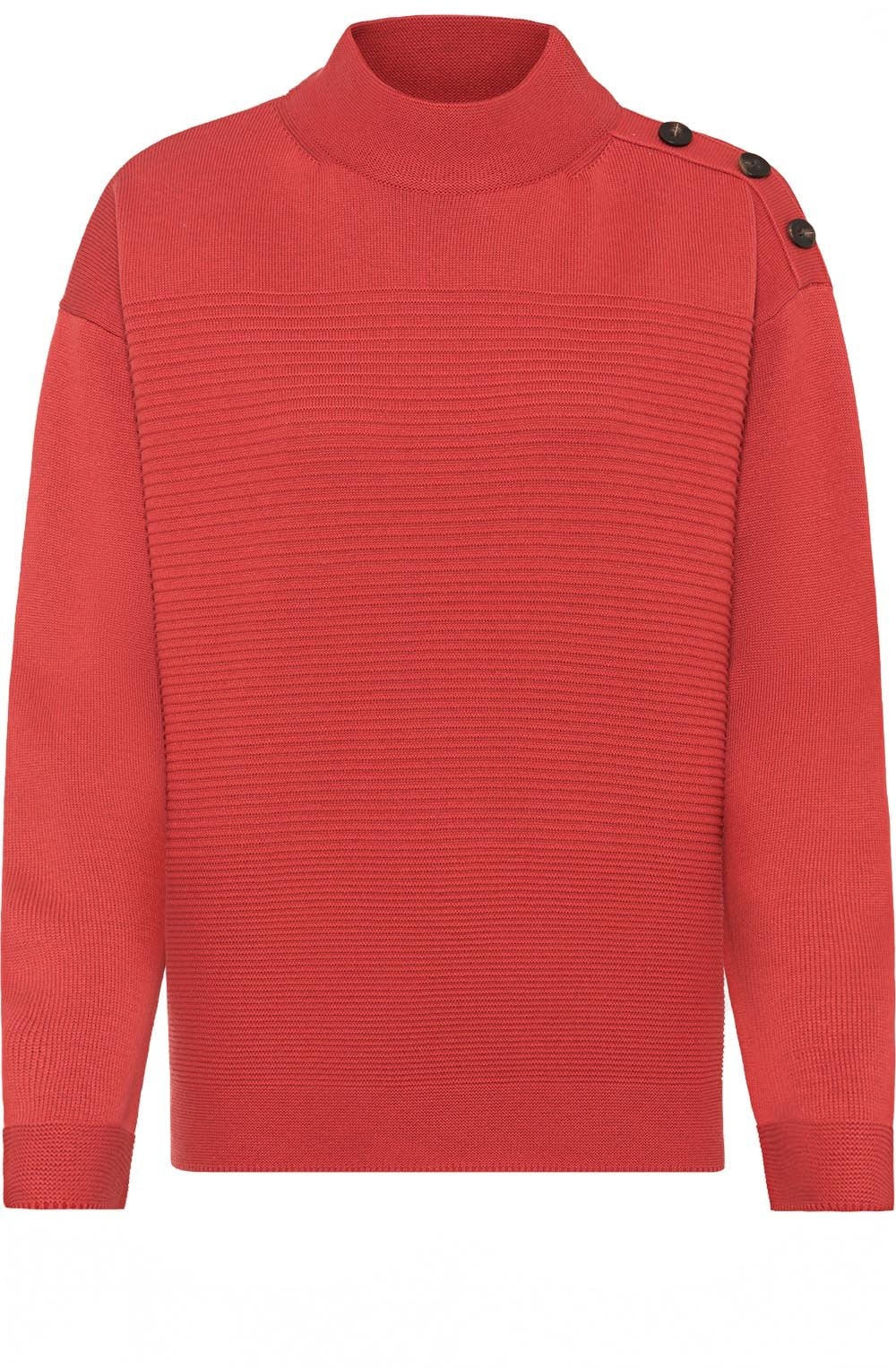 Red Maple Ribbed Panel Jumper