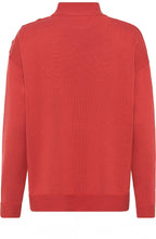 Red Maple Ribbed Panel Jumper