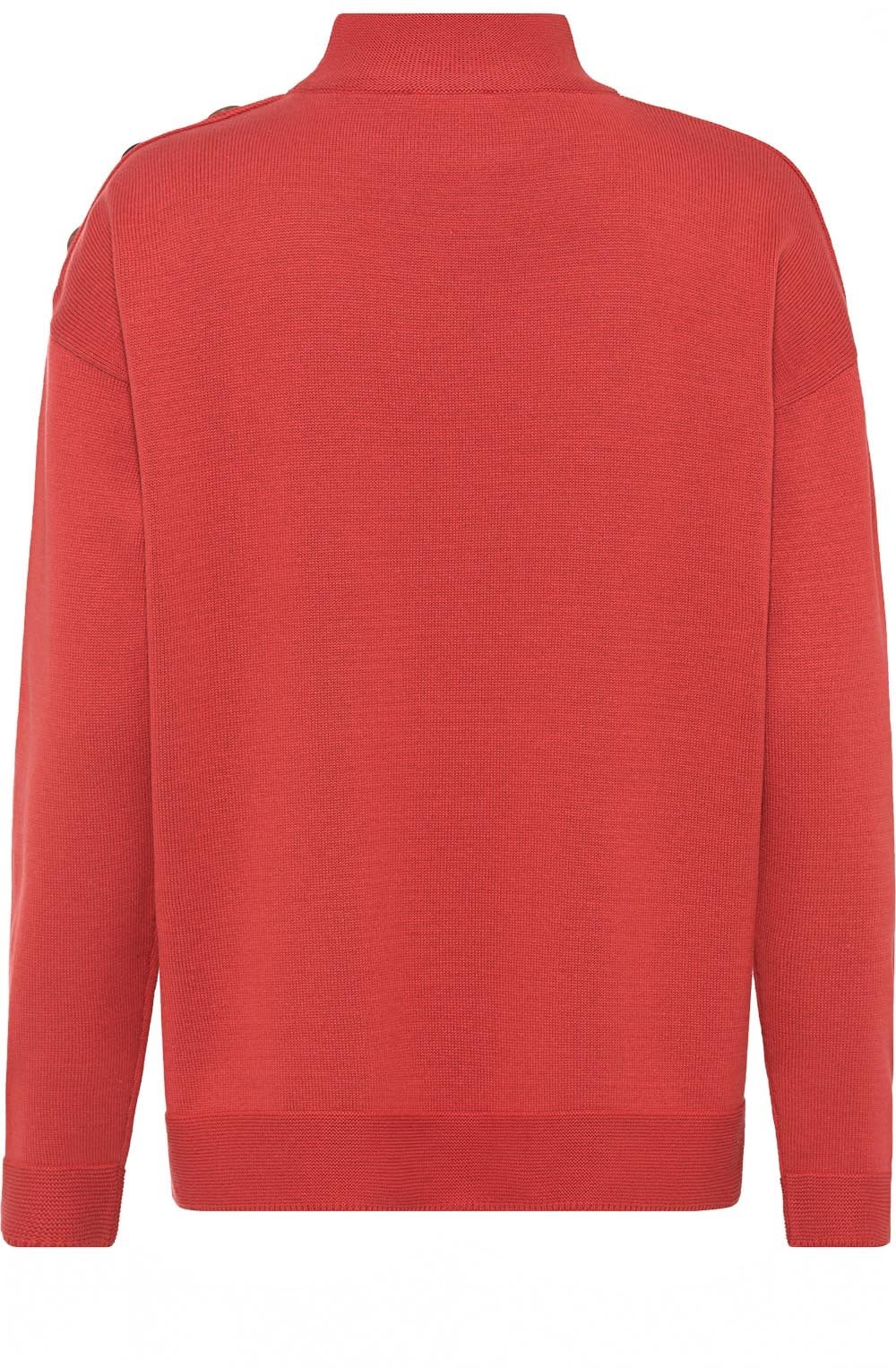 Red Maple Ribbed Panel Jumper