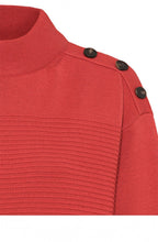 Red Maple Ribbed Panel Jumper